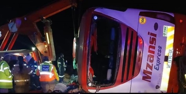 Tragic Bus Accident on N1 Motorway Near Makhado Claims Ten Lives, Injures Thirty